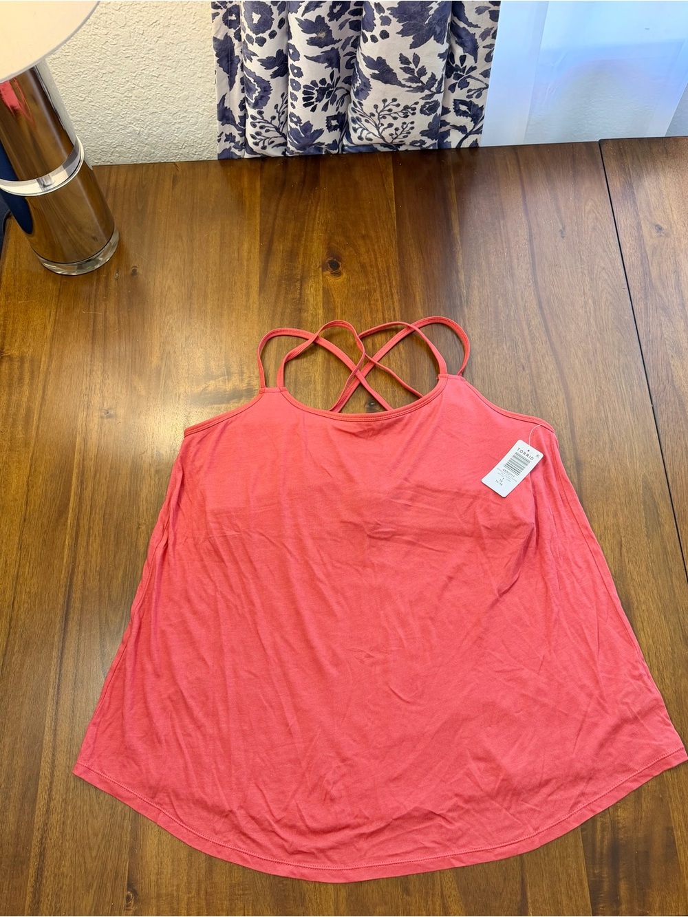 Torrid TRU Built in Bra Strappy Tank Top